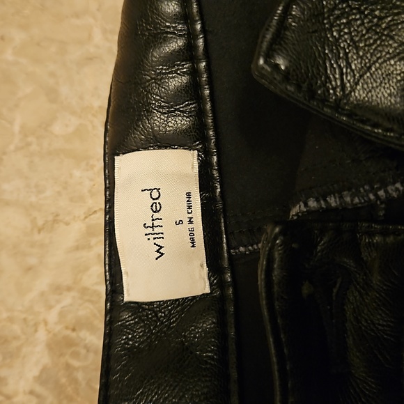 Wilfred Vegan leather pants Small - Picture 2 of 4